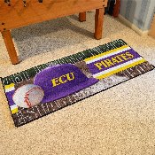 East Carolina Pirates Baseball Runner Rug - 30in. x 72in., 28009