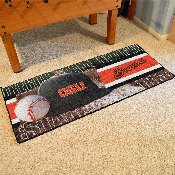 Oregon State Beavers Baseball Runner Rug - 30in. x 72in., 28014
