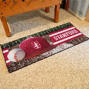 Stanford Cardinal Baseball Runner Rug - 30in. x 72in., 28015