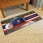 Virginia Cavaliers Baseball Runner Rug - 30in. x 72in., 28026