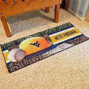 West Virginia Mountaineers Baseball Runner Rug - 30in. x 72in., 28027