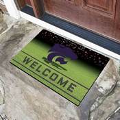 Kansas State Wildcats Rubber Door Mat - 18in. x 30in., 28043