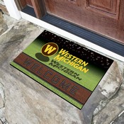 Western Michigan Broncos Rubber Door Mat - 18in. x 30in., 28056