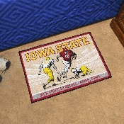 Iowa State Cyclones Starter Mat Accent Rug - 19in. x 30in. Ticket Stub Starter Mat, 28095