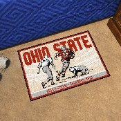 Ohio State Buckeyes Starter Mat Accent Rug - 19in. x 30in. Ticket Stub Starter Mat, 28102