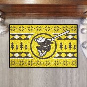 San Diego Padres Holiday Sweater Starter Mat Accent Rug - 19in. x 30in. - Swinging Friar Jersey Sleeve Logo, 28192