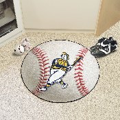 Milwaukee Brewers Baseball Rug - 27in. Diameter - Barrell Man Alternate Logo, 28232