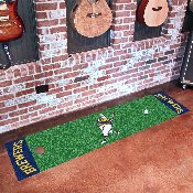 Milwaukee Brewers Putting Green Mat - 1.5ft. x 6ft. - Barrell Man Alternate Logo, 28244