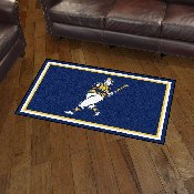 Milwaukee Brewers 3ft. x 5ft. Plush Area Rug - Barrell Man Alternate Logo, 28247