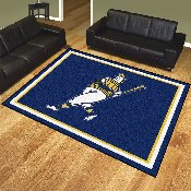 Milwaukee Brewers 8ft. x 10 ft. Plush Area Rug - Barrell Man Alternate Logo, 28250