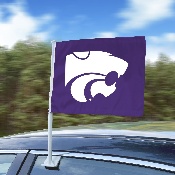 Kansas State Wildcats Car Flag Large 1pc 11