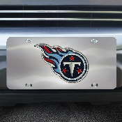 Tennessee Titans 3D Stainless Steel License Plate, 28627