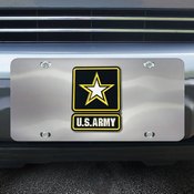 U.S. Army 3D Stainless Steel License Plate, 28631