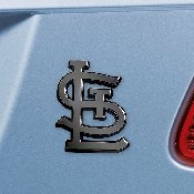 St. Louis Cardinals 3D Chrome Metal Emblem - STL Cap Logo, 28666