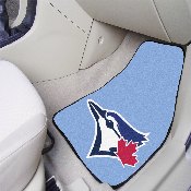 Toronto Blue Jays 2-pc Carpet Car Mat Set - 17
