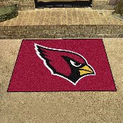 Arizona Cardinals All-Star Rug - 34 in. x 42.5 in. - Cardinal Head Primary Logo, 28708