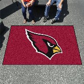 Arizona Cardinals Ulti-Mat Rug - 5ft. x 8ft. - Cardinal Head Primary Logo, 28710