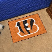 Cincinnati Bengals Starter Mat Accent Rug - 19in. x 30in., 28727
