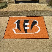 Cincinnati Bengals All-Star Rug - 34 in. x 42.5 in., 28728