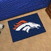 Denver Broncos Starter Mat Accent Rug - 19in. x 30in., 28739