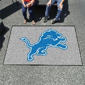 Detroit Lions Ulti-Mat Rug - 5ft. x 8ft. - Lion Primary Logo, 28746