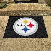 NFL - Pittsburgh Steelers All-Star Mat 33.75"x42.5" - Steelers Primary Logo, 28804