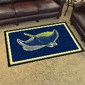 Tampa Bay Rays 4ft. x 6ft. Plush Area Rug, 28856