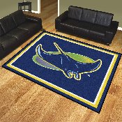 Tampa Bay Rays 8ft. x 10 ft. Plush Area Rug, 28858