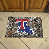 Louisiana Tech Bulldogs Rubber Scraper Door Mat Camo, 28901