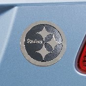 Pittsburgh Steelers Chrome Emblem - 3"x3.2", 28918