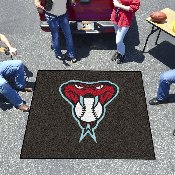 Arizona Diamondbacks Tailgater Rug - 5ft. x 6ft. - Snake Head Alternate Logo, 29001