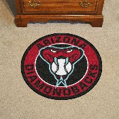 Arizona Diamondbacks Roundel Rug - 27in. Diameter - Snake Head Alternate Logo, 29018