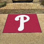Philadelphia Phillies All-Star Rug - 34 in. x 42.5 in. - P Cap Logo, 29041