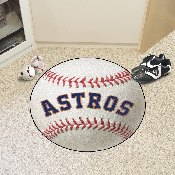 Houston Astros Baseball Rug - 27in. Diameter - 