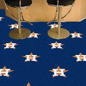 Houston Astros All Navy Team Carpet Tiles - 45 Sq Ft., 29075