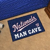 Washington Nationals Man Cave Starter Mat Accent Rug - 19in. x 30in. - 