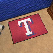 Texas Rangers Starter Mat Accent Rug - 19in. x 30in., 29118