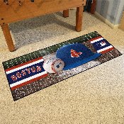 Boston Red Sox Baseball Runner Rug - 30in. x 72in.
