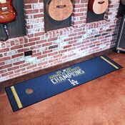 Los Angeles Dodgers 2020 World Series Champions Putting Green Mat - 1.5ft. x 6ft., 29267