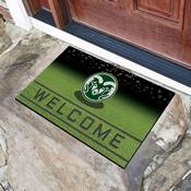 Colorado State Rams Rubber Door Mat - 18in. x 30in., 30207