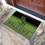 William & Mary Tribe  Rubber Door Mat - 18in. x 30in., 30243