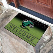 Northeastern State Riverhawks Rubber Door Mat - 18in. x 30in., 30275