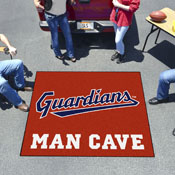 Cleveland Guardians Man Cave Tailgater Rug - 5ft. x 6ft., 30724