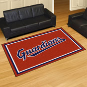 Cleveland Guardians 5ft. x 8 ft. Plush Area Rug, 30728