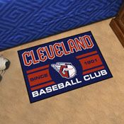 Cleveland Guardians Starter Mat Accent Rug - 19in. x 30in. - Guardians Fastball Primary Logo, 30733