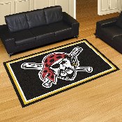 Pittsburgh Pirates 5ft. x 8 ft. Plush Area Rug, 30749