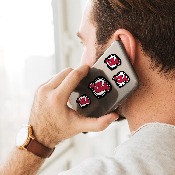 New Jersey Devils 12 Count Mini Decal Sticker Pack, 30811