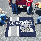 Dallas Cowboys Dynasty Tailgater Rug - 5ft. x 6ft., 30906