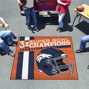 Denver Broncos Dynasty Tailgater Rug - 5ft. x 6ft., 30914