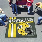 Green Bay Packers Dynasty Tailgater Rug - 5ft. x 6ft., 30922